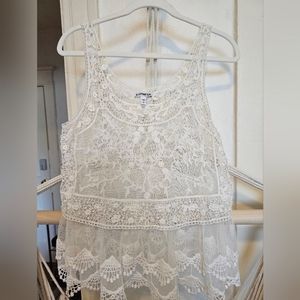 Express lace top